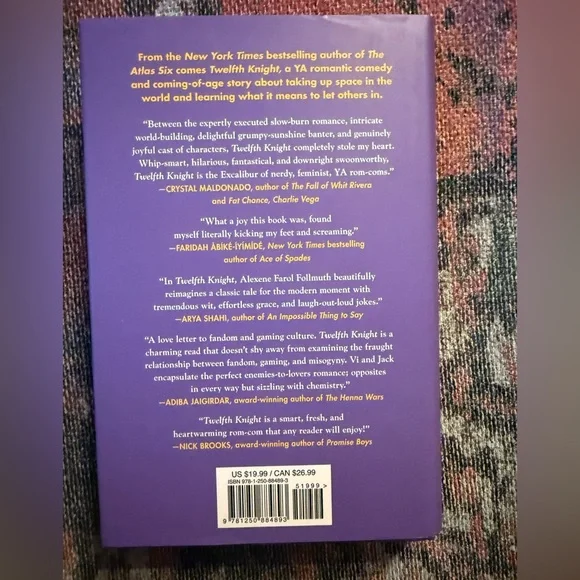 Twelfth Knight Book by Alexene Farol Follmuth - Picture 2 of 4